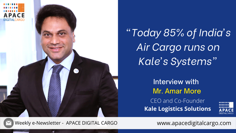 Interview with Mr Amar More, CEO and Co-Founder of Kale Logistics Solutions