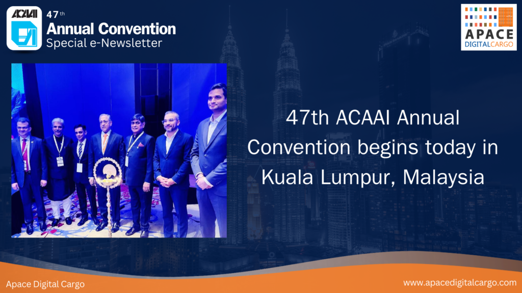 47th ACAAI Annual Convention begins today in Kuala Lumpur, Malaysia